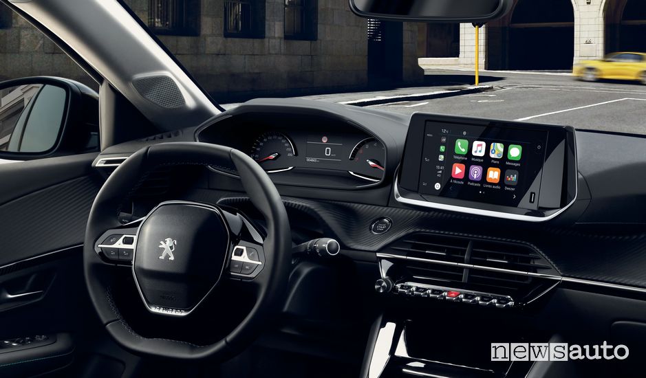 Quadro strumenti analogico, Apple CarPlay Peugeot 208 Allure Navi Pack