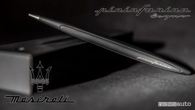 pininfarina segno maserati accessori scrittura