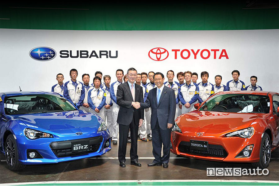 Toyota GT86 e Subaru BRZ