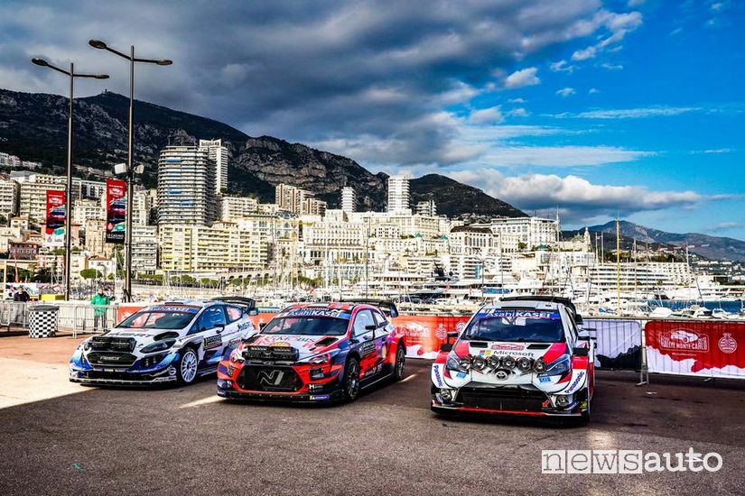 WRC 2020 Ford M-Sport, Hyundai e Toyota 