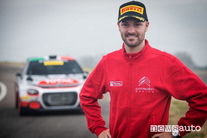 Andrea Crugnola pilota ufficiale Citroën nel CIR 2020