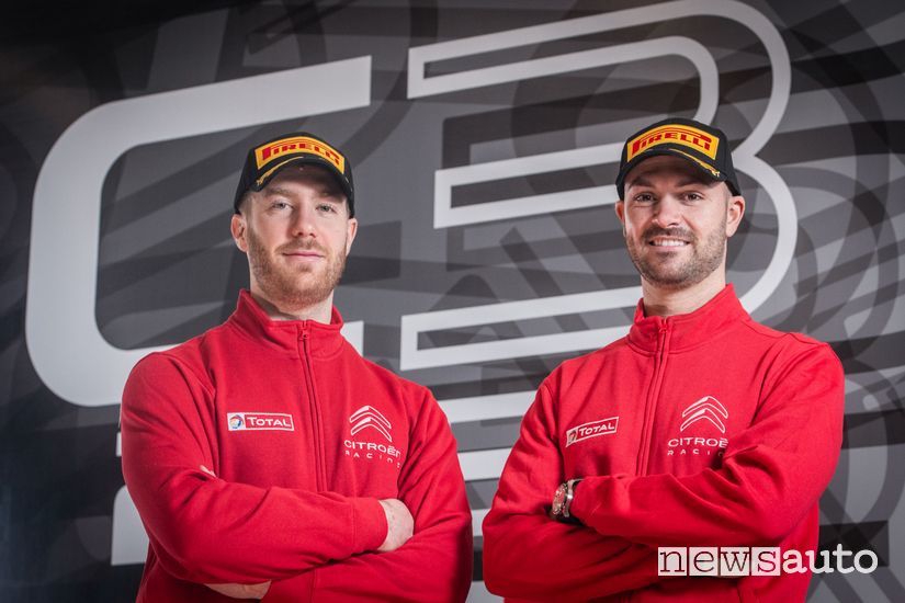 Andrea Crugnola Pietro Ometto equipaggio Citroën nel CIR 2020