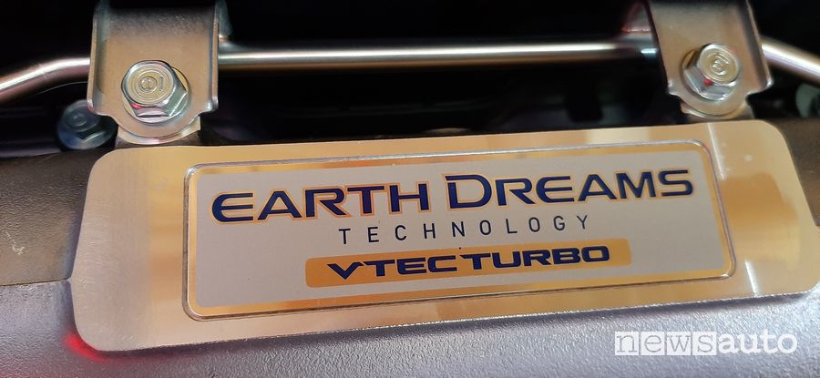 Targa Vtec turbo motore Honda Civic Type R Limited Edition