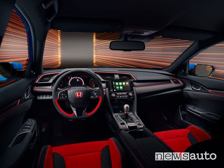 Interni Honda Civic Type R GT 2020