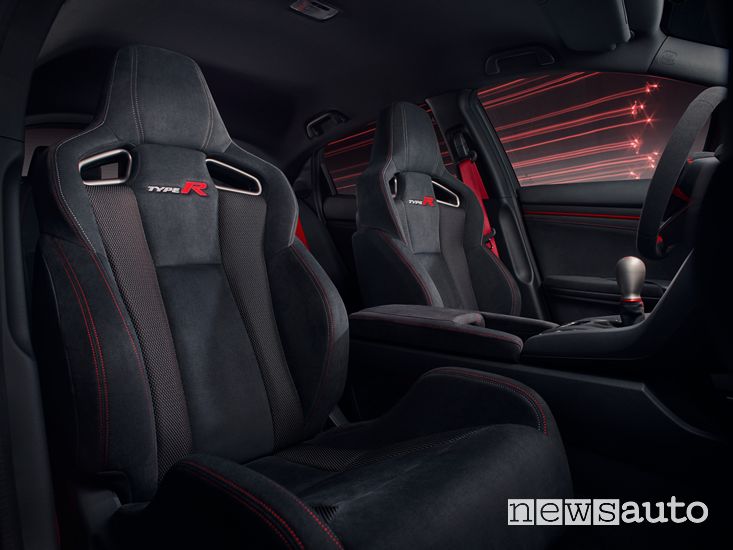 Sedili anteriori abitacolo Honda Civic Type R Sport Line