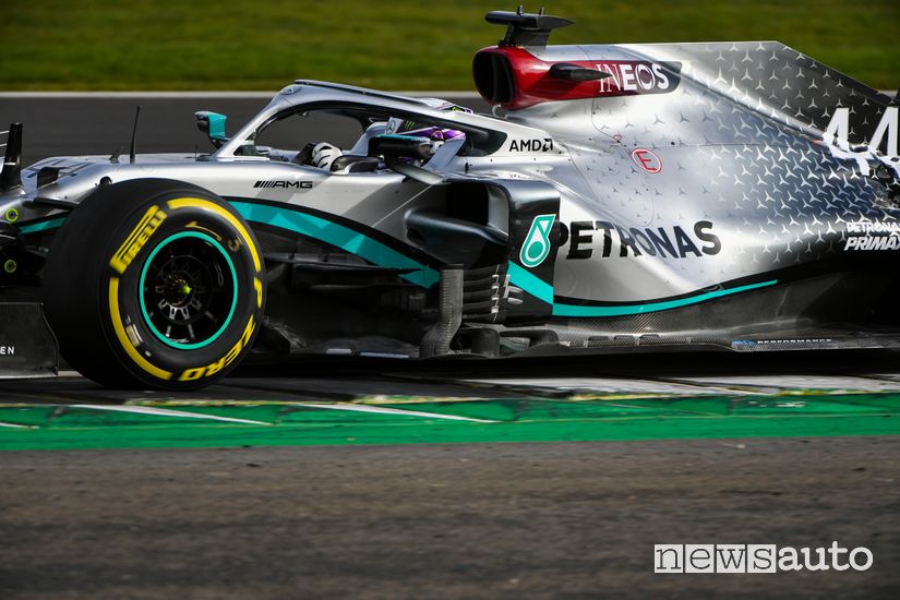 Pance laterali Mercedes-AMG W11 F1 2020