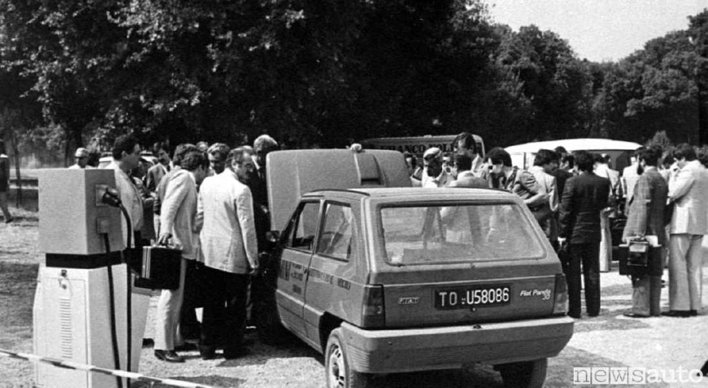 La presentazione della Panda a Pomigliano