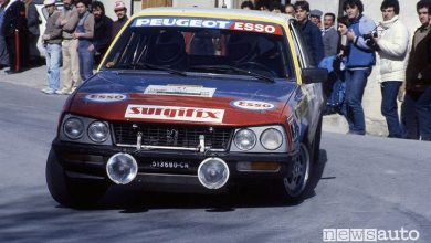 Peugeot 505 TD auto da rally diesel