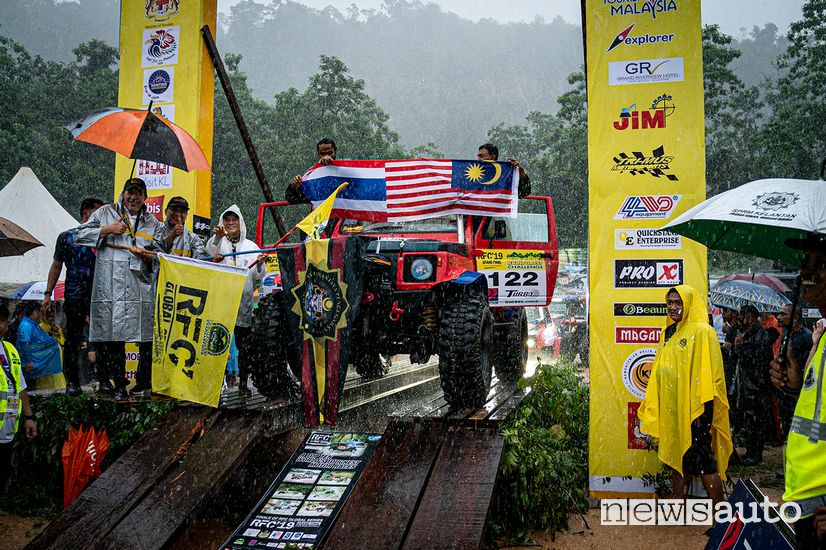Rainforest Challenge Malesia: sul podio della categoria produzione Team 122 dalla Malesia
