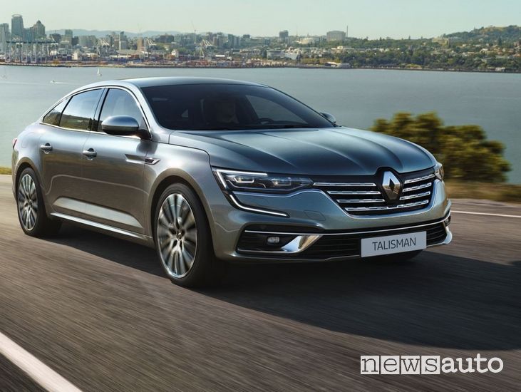 Vista anteriore Renault Talisman 2020