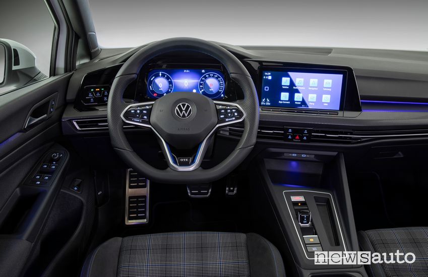Volante, intero Volkswagen Golf GTE PHEV 2020