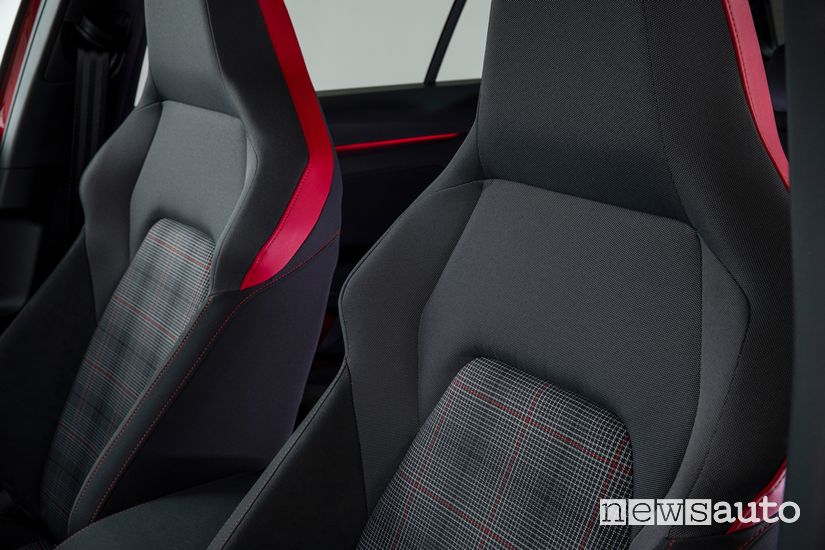 Sedili sportivi abitacolo Volkswagen Golf GTI 8 2020