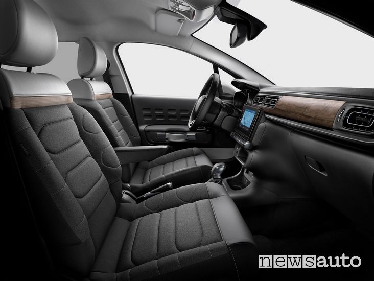 Sedili anteriori abitacolo Citroën C3 2020