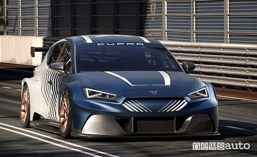 Cupra E-Racer auto da corsa elettrica