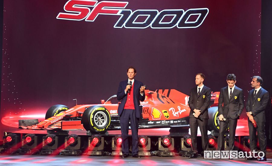 John Elkann, Presidente della Scuderia Ferrari a Reggio Emilia