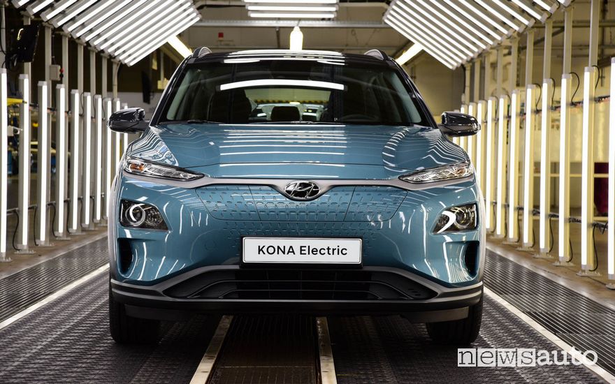 Hyundai Kona Electric produzione in Europa Repubblica Ceca