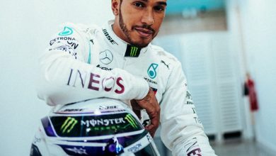 Lewis Hamilton 2020, con il suo Casco