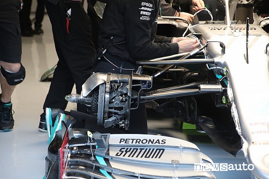 mercedes test invernali f1 2020