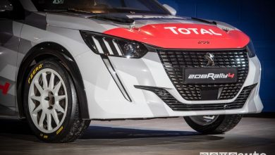Frontale Peugeot 208 Rally 4