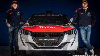 Paolo Andreucci e Anna Andreussi con la Peugeot 208 Rally 4