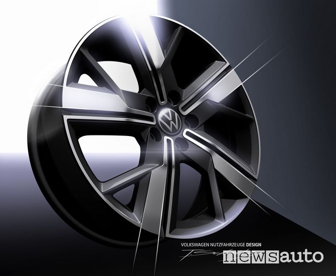 Cerchi in lega leggera fino a 18” sul nuovo Volkswagen Caddy