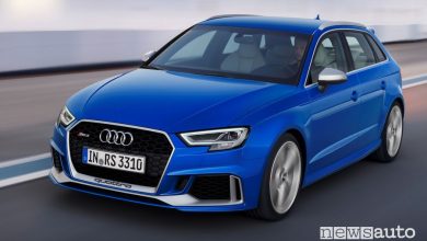 Vista anteriore Audi RS 3 Sportback 25 yeaRS