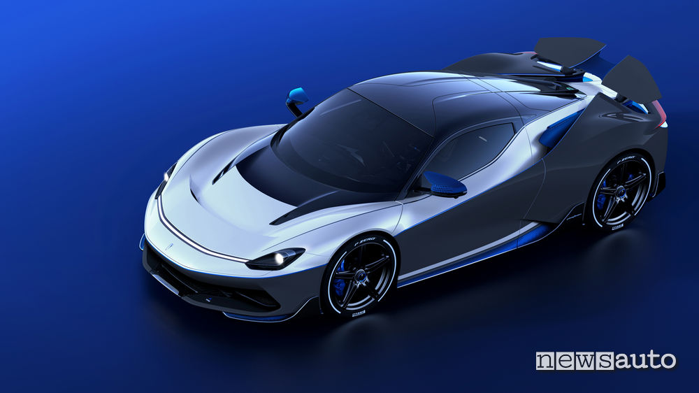 Pininfarina Battista Anniversario hypercar elettrica da 1900 CV
