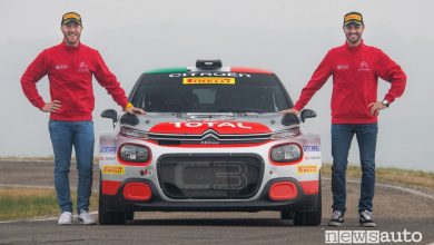 Pietro Ometto (a sx) e Andrea Crugnola (a dx) equipaggio Citroën nel CIR 2020