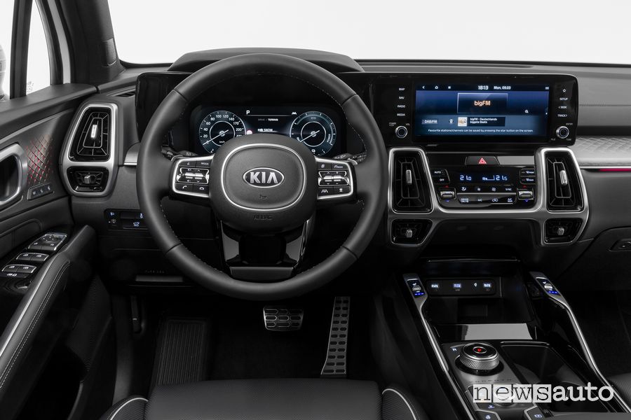Volante, plancia strumenti Kia Sorento 2020