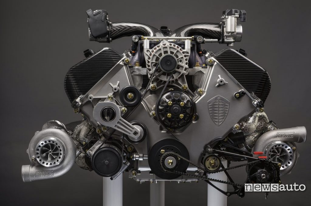 Koenigsegg Jesko motore V8 