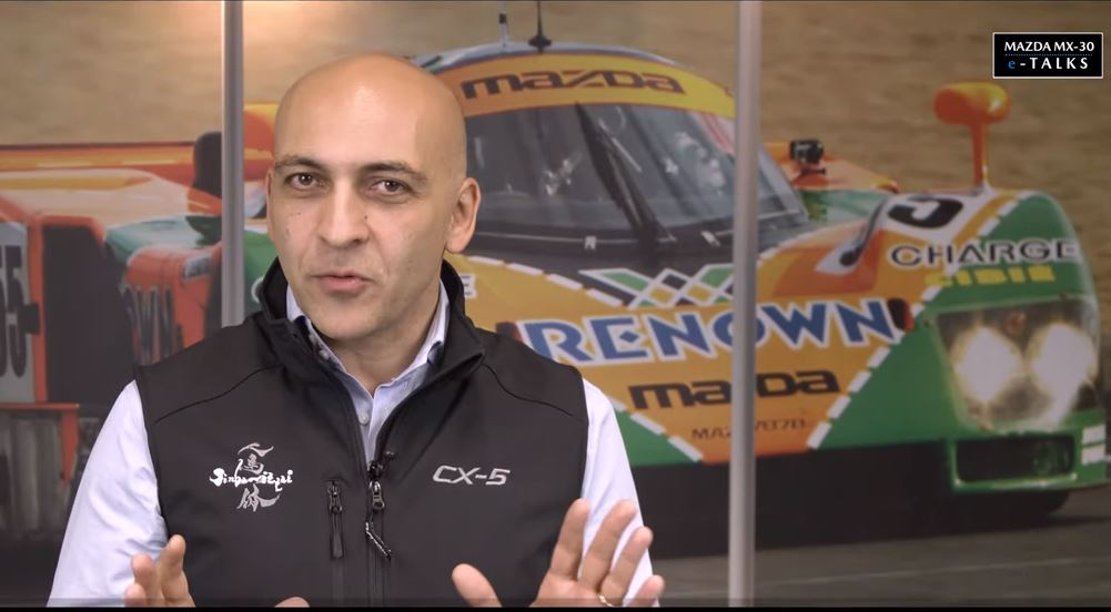 Severino Rea, a capo delle vendite di Mazda Italia, 