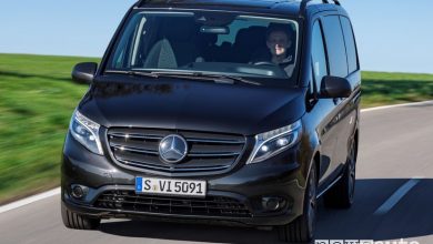 Vista anteriore Mercedes-Benz Vito Tourer 2020