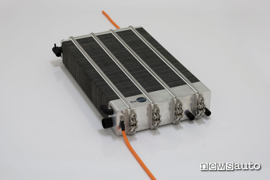 cella a combustibile al metanolo per auto elettrica Gumpert Nathalie