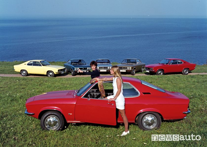 Opel Manta auto storica 1970