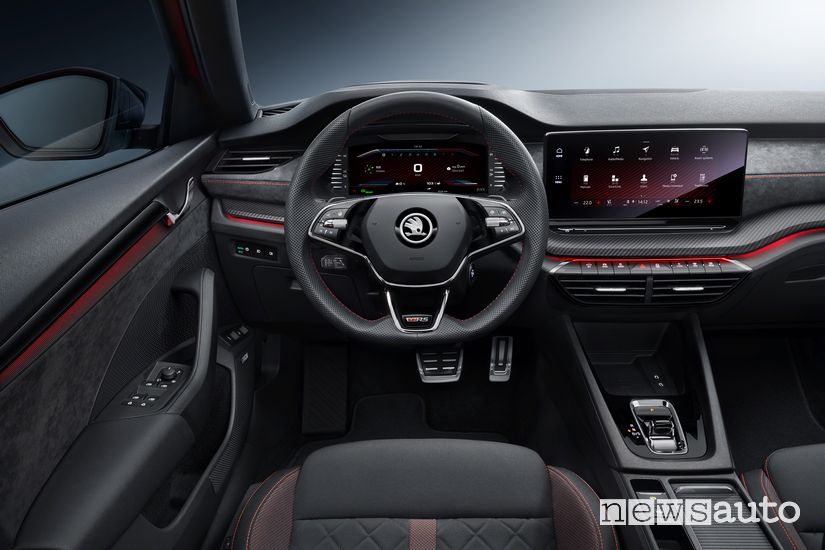 Interni Škoda Octavia RS iV