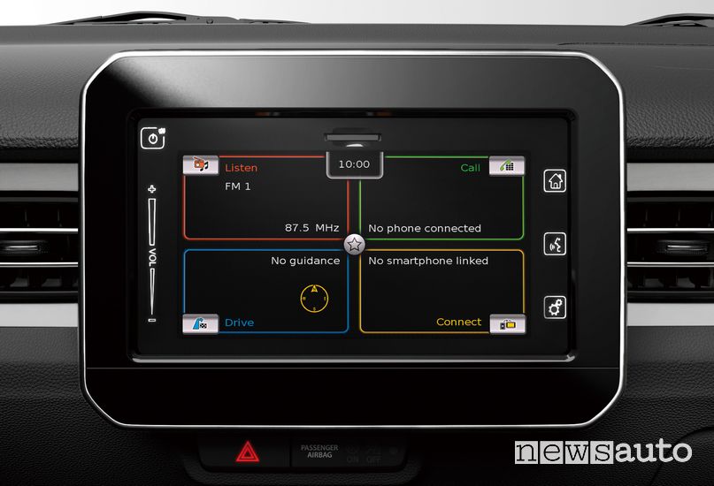 Touch screen 7" infotainment Suzuki Ignis Hybrid 2020