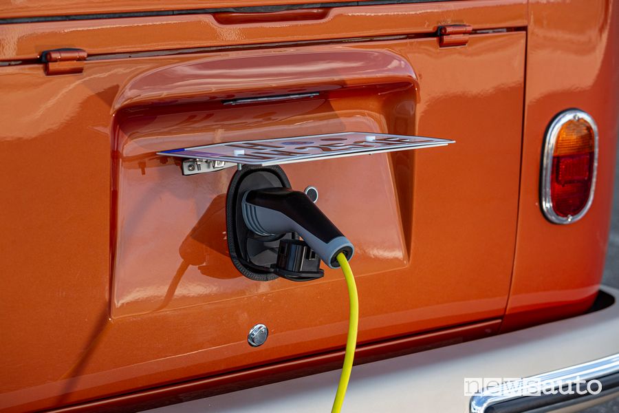 Presa di ricarica Volkswagen e-Bulli elettrico