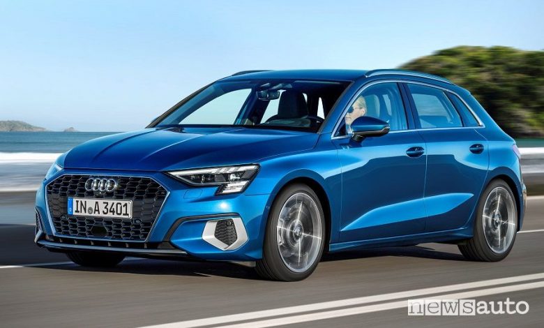 Audi A3 Sportback prezzi