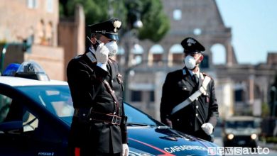 osti di blocco a Roma per Coronavirus