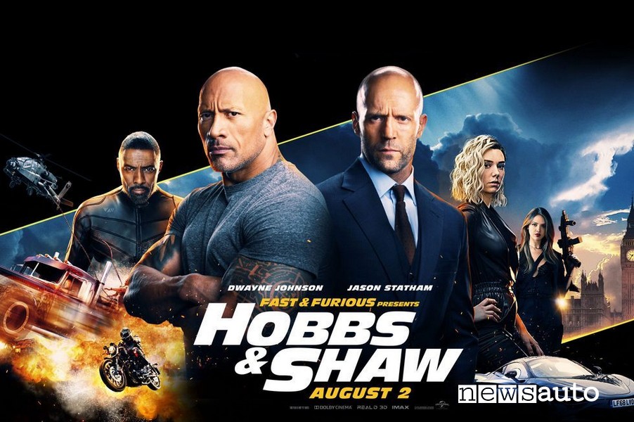 film serie tv auto da vedere a casa film Hobbs & Shaw