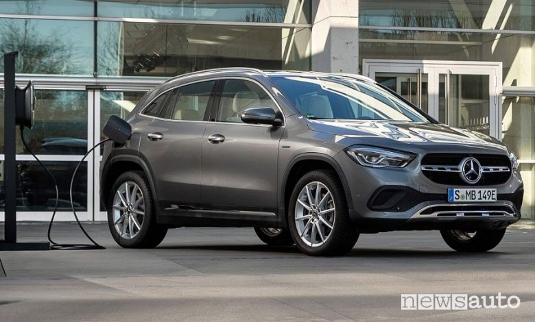 Mercedes GLA 250 e plug-in