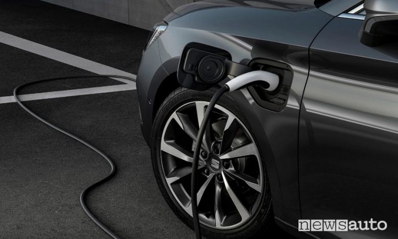 Ricarica Seat Leon plug-in hybrid eHybrid