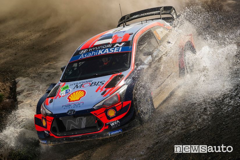 WRC 2020 Rally del Messico Hyundai i20 WRC Ott Tanak