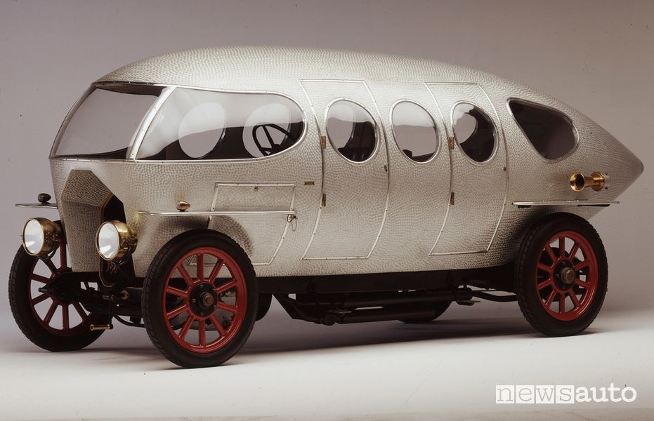 Storia Alfa Romeo Alfa 40/60 HP Aerodinamica del 1913