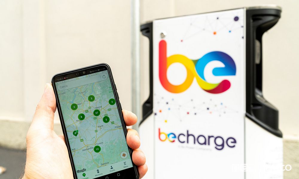 Tariffe ricarica elettrica Be Charge 
