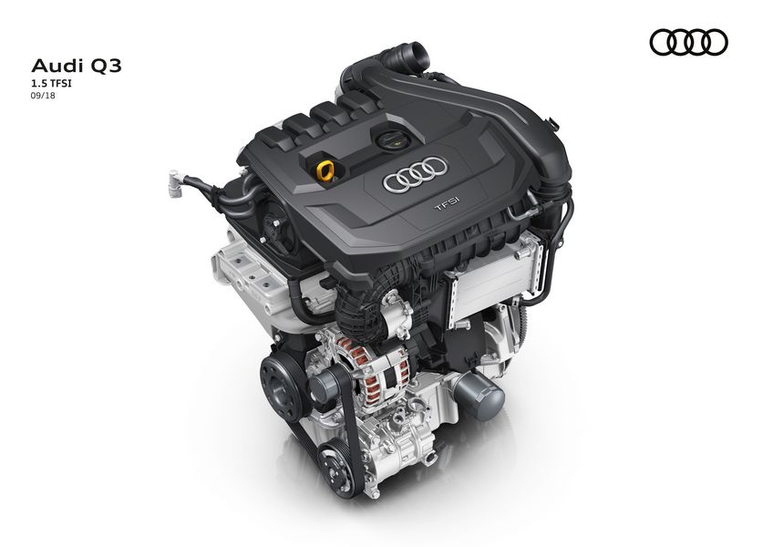 Motore Audi benzina 4 cilindri 1.5 TFSI mild-hybrid MHEV