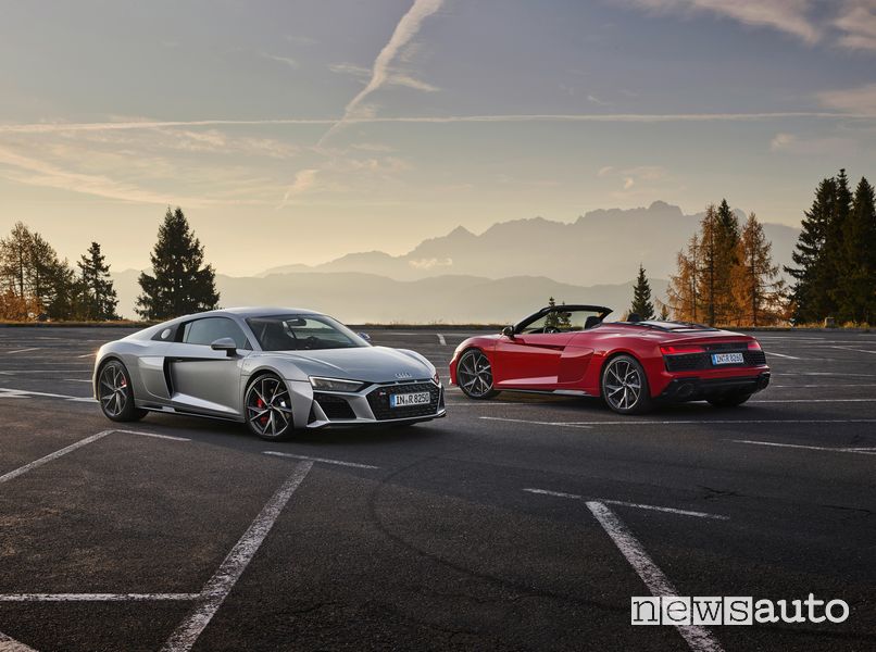 Audi R8 V10 RWD Coupé e Spyder
