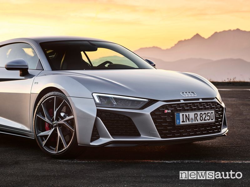 Paraurti e fari anteriori Audi R8 V10 RWD Coupé