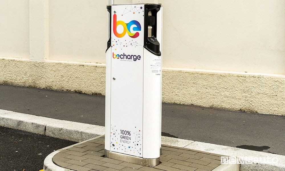colonnine di ricarica per auto elettriche by Be Charge