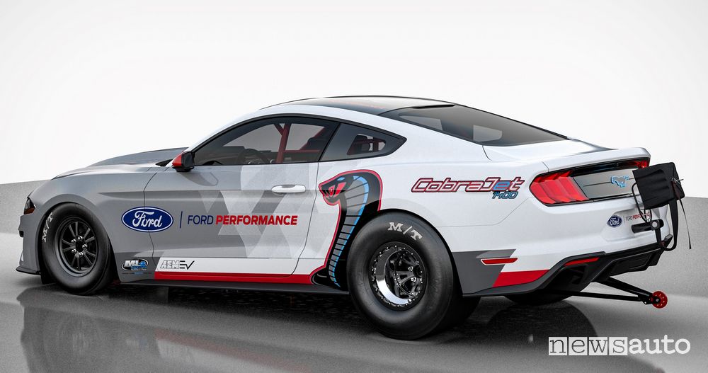 Ford Mustang Cobra Jet per gare d'accelerazione in elettrico